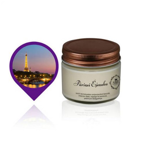 Aurora Vintage illatgyertya PÁRIZSI ÉJSZAKA