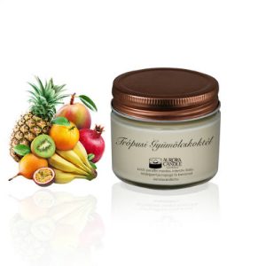 Aurora Vintage illatgyertya TRÓPUSI GYÜMÖLCSKOKTÉL