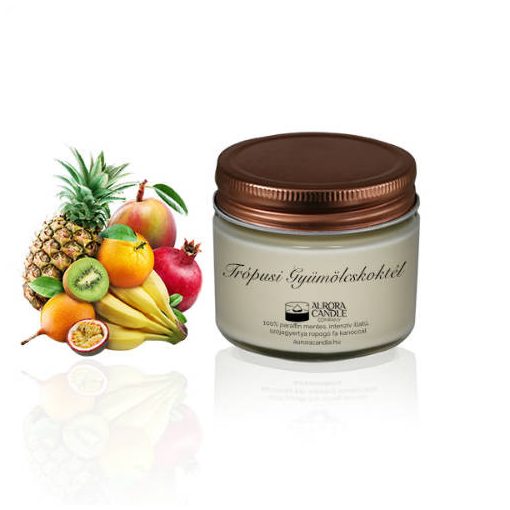 Aurora Vintage illatgyertya TRÓPUSI GYÜMÖLCSKOKTÉL