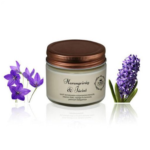 Aurora Vintage illatgyertya HARANGVIRÁG & JÁCINT