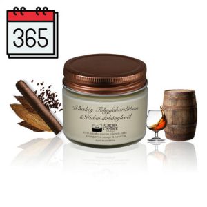 Aurora Vintage illatgyertya WHISKEY TÖLGYFAHORDÓBAN