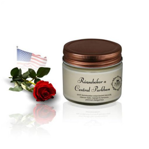 Aurora Vintage illatgyertya RÓZSABOKOR A CENTRÁL PARKBAN