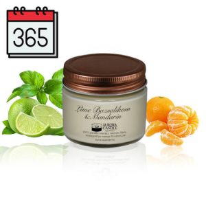 Aurora Vintage illatgyertya LIME BAZSALIKOM & MANDARIN